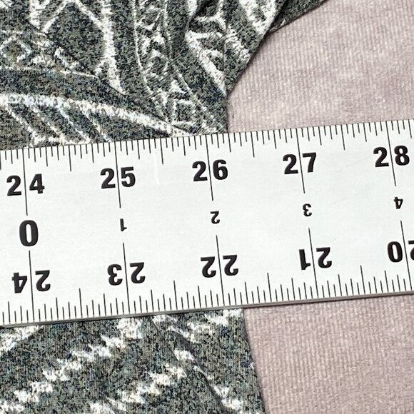 Lularoe Womens 3XL Emily Dress Aztec Print V-Neck Long Sleeve - Picture 8 of 11